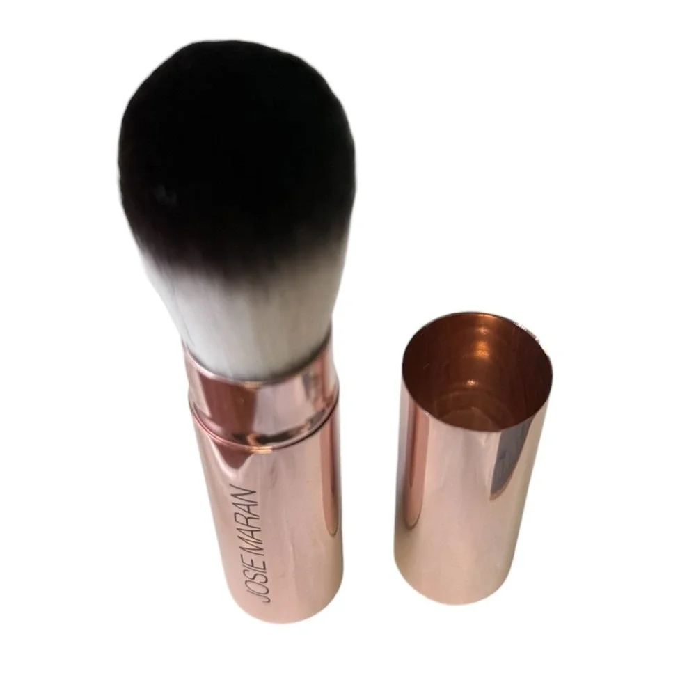 New Josie Maran Synthetic Hair New York Retractable‎ Makeup Powder Brush